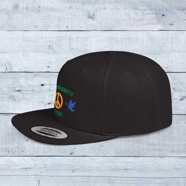 Flat Bill Snapback Cap - Image 24