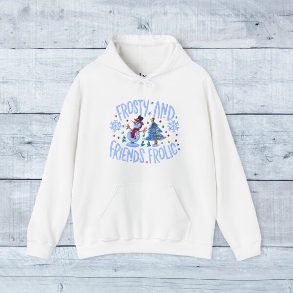 Unisex Heavy Blend Hoodie - Gildan 18500 - Frosty and Fun Frolic... - Image 5