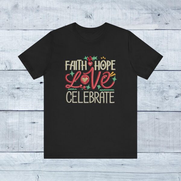 Unisex Short Sleeve T shirt, Faith, Hope