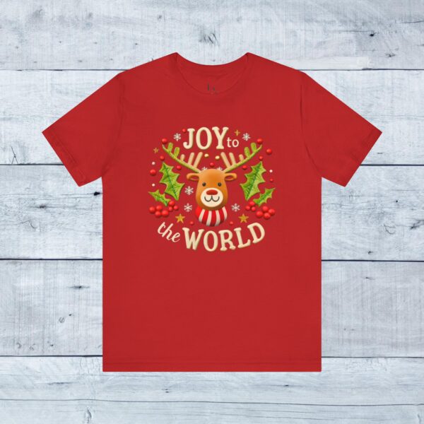 Unisex Short Sleeve T shirt - Joy to the World... - Image 7