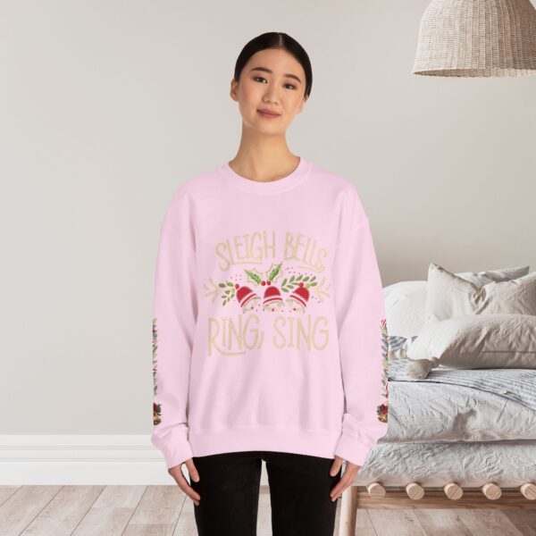 Retro Christmas Sweat Shirt - Sleigh Bells Ring, Sing - Image 13