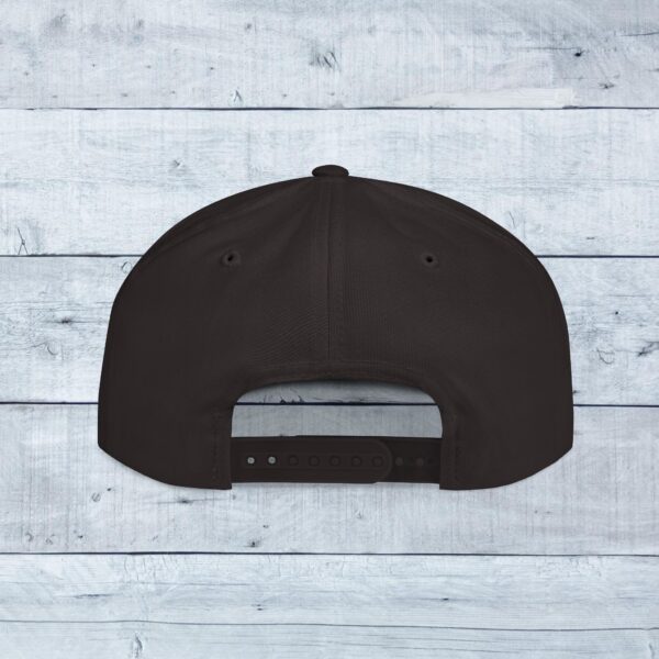 Flat Bill Snapback Cap - Image 7