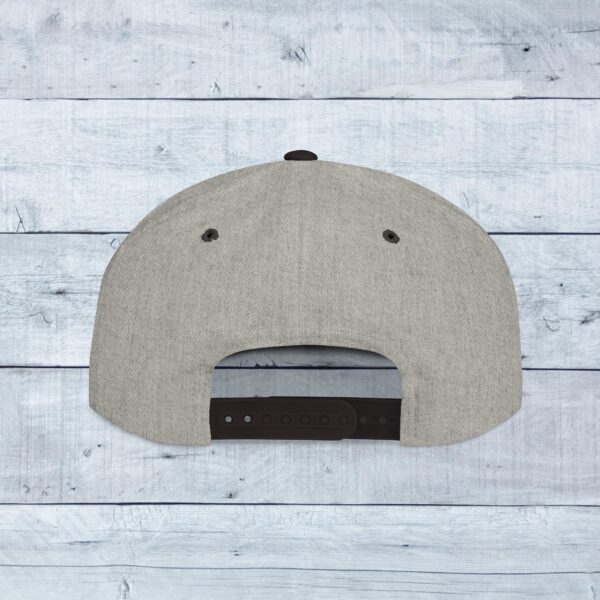 Flat Bill Snapback Cap - Image 10