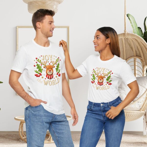 Unisex Short Sleeve T shirt - Joy to the World... - Image 14