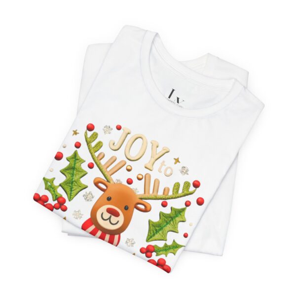 Unisex Short Sleeve T shirt - Joy to the World... - Image 15