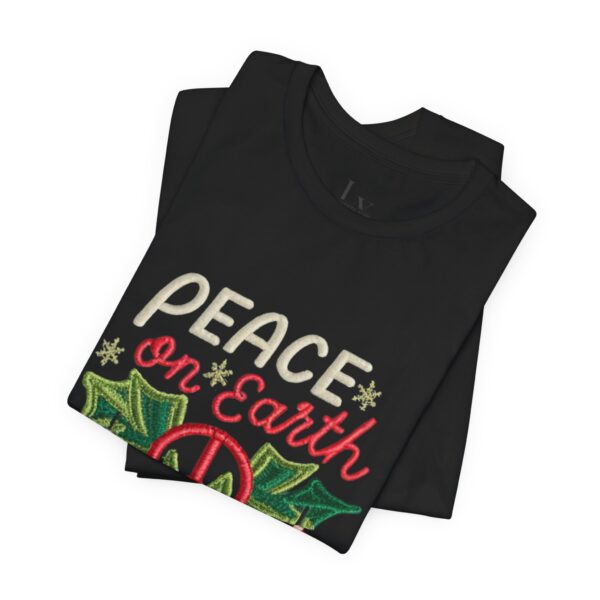 Unisex Short Sleeve T shirt - Peace on earth, please.. - Image 39