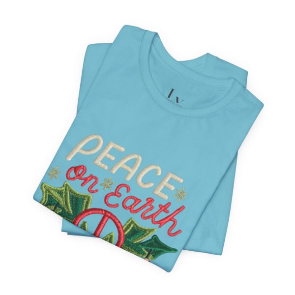 Unisex Short Sleeve T shirt - Peace on earth, please.. - Image 22