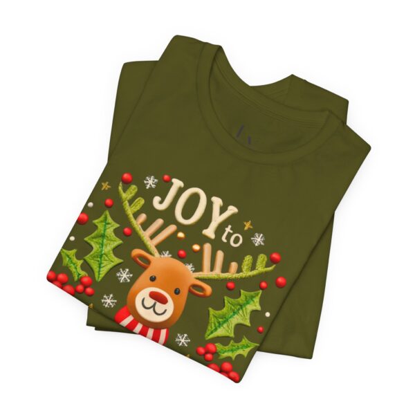 Unisex Short Sleeve T shirt - Joy to the World... - Image 20