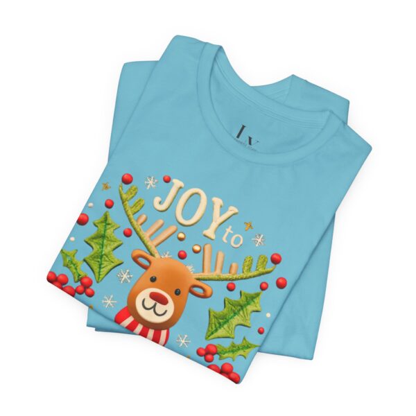 Unisex Short Sleeve T shirt - Joy to the World... - Image 28