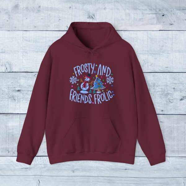 Unisex Heavy Blend Hoodie - Gildan 18500 - Frosty and Fun Frolic... - Image 14