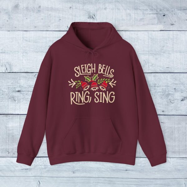 Unisex Heavy Blend Hoodie - Gildan 18500 - Sleigh Bells Ring, Sing... - Image 12