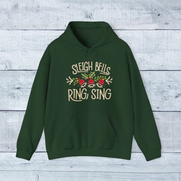 Unisex Heavy Blend Hoodie - Gildan 18500 - Sleigh Bells Ring, Sing... - Image 14