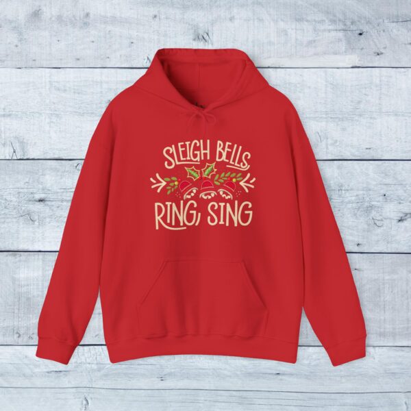 Unisex Heavy Blend Hoodie - Gildan 18500 - Sleigh Bells Ring, Sing... - Image 8