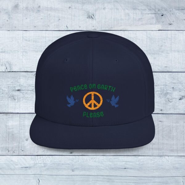 Flat Bill Snapback Cap - Image 13