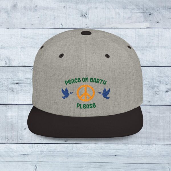 Flat Bill Snapback Cap - Image 11