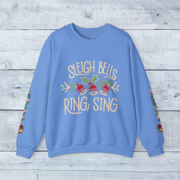 Retro Christmas Sweat Shirt - Sleigh Bells Ring, Sing - Image 20