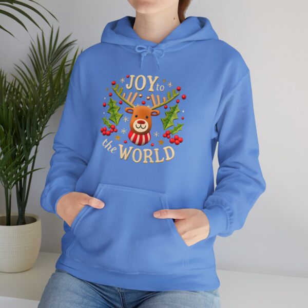 Unisex Heavy Blend Hoodie - Gildan 18500 - Joy to the World ! - Image 19