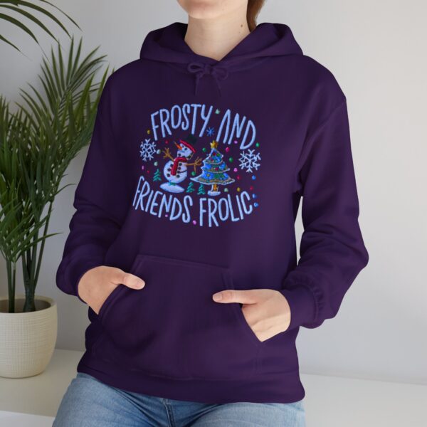 Unisex Heavy Blend Hoodie - Gildan 18500 - Frosty and Fun Frolic... - Image 25