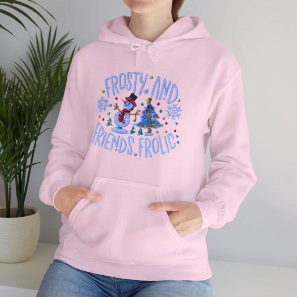 Unisex Heavy Blend Hoodie - Gildan 18500 - Frosty and Fun Frolic... - Image 10