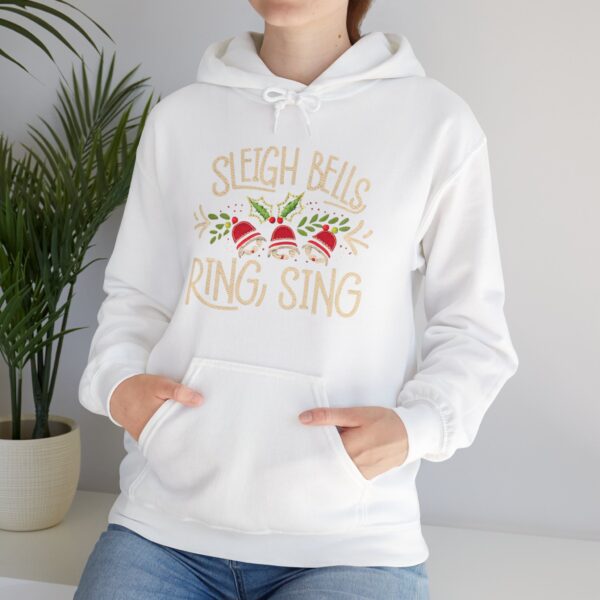 Unisex Heavy Blend Hoodie - Gildan 18500 - Sleigh Bells Ring, Sing... - Image 7