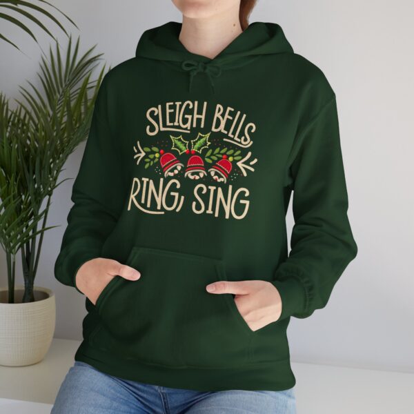 Unisex Heavy Blend Hoodie - Gildan 18500 - Sleigh Bells Ring, Sing... - Image 16