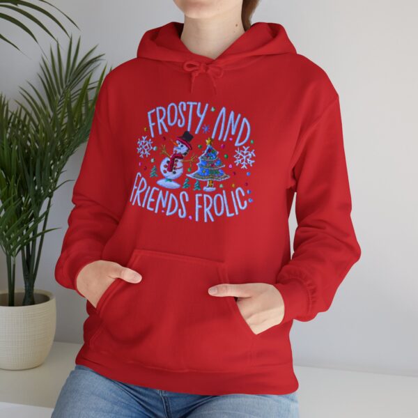 Unisex Heavy Blend Hoodie - Gildan 18500 - Frosty and Fun Frolic... - Image 13