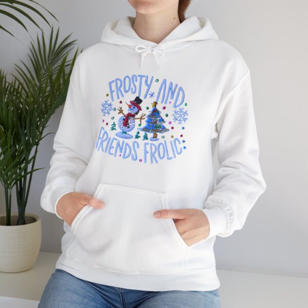 Unisex Heavy Blend Hoodie - Gildan 18500 - Frosty and Fun Frolic... - Image 7