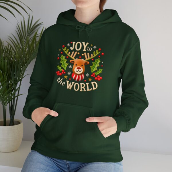 Unisex Heavy Blend Hoodie - Gildan 18500 - Joy to the World ! - Image 16