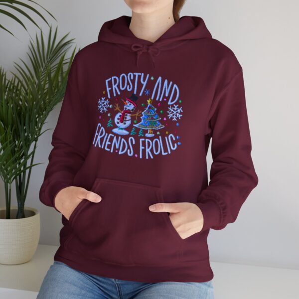 Unisex Heavy Blend Hoodie - Gildan 18500 - Frosty and Fun Frolic... - Image 16