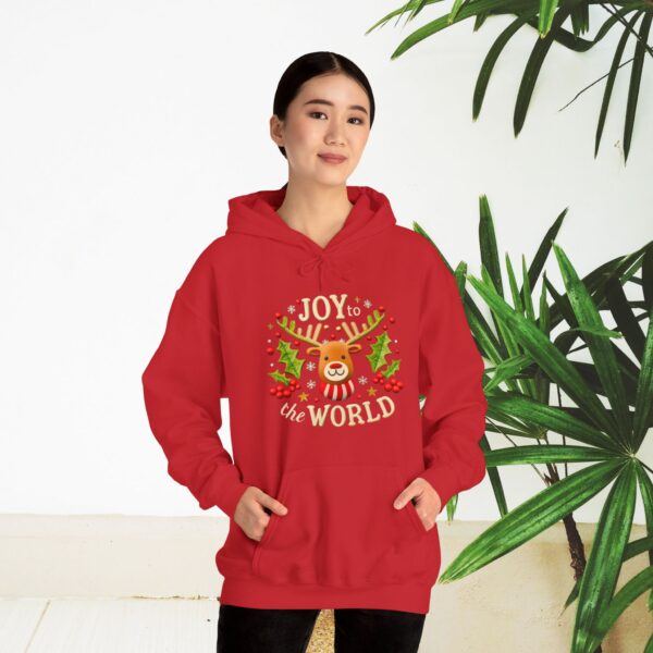 Unisex Heavy Blend Hoodie - Gildan 18500 - Joy to the World ! - Image 22