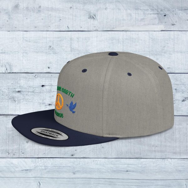 Flat Bill Snapback Cap - Image 16